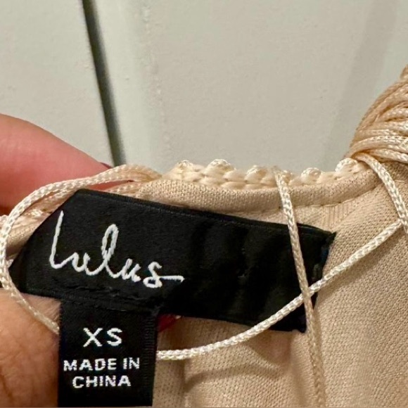 Get in the Groove Champagne Sequin
Fringe Bodycon Dress - Picture 2 of 6